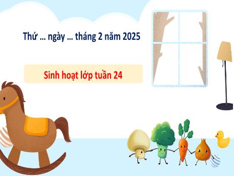 Bài giảng HĐTN 3 - Sinh hoạt lớp Tuần 24, Chủ đề: Cẩm nang ăn uống an toàn
