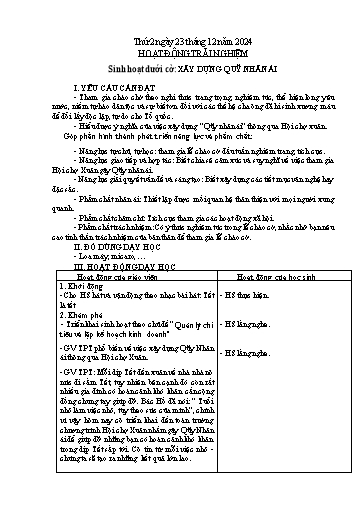 Kế hoạch bài dạy Chương trình Lớp 5 - Tuần 16 (NH 2024-2025)(GV: Nguyễn Tất Tâm)