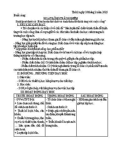 Kế hoạch bài dạy Chương trình Lớp 5 - Tuần 22 (NH 2024-2025)(GV: Phạm Thị Diệu Phúc)