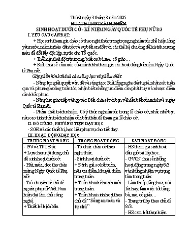 Kế hoạch bài dạy Chương trình Lớp 5 - Tuần 25 (NH 2024-2025)(GV: Nguyễn Tất Tâm)